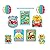 Zooming Disney Cars 1st Birthday Party Assorted Room Decorating Kit , Multi, Paper , 9-Piece