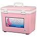 Engel UC19 19qt Leak-Proof, Air Tight, Drybox Cooler and Small Hard Shell Lunchbox for Men and Women in Pink