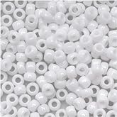 Toho Round Seed Beads 8/0#41 'Opaque White' 8 Gram Tube