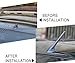 JessicaAlba Universal Carbon Fiber Style Short Antenna for Car All Model 4.7-Inch