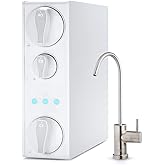 iSpring RO500-BN, NSF Certified Tankless RO Reverse Osmosis Water Filtration System, 500 GPD Fast Flow, Brushed Nickel Faucet