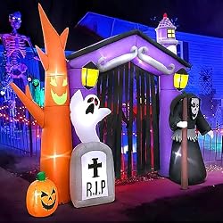 KOOY 9FT Halloween Inflatable Decoration Haunted