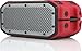 BRAVEN BRV-1M Portable Wireless Bluetooth Speaker [12 Hours][Waterproof] Built-in 2200 mAh Power Bank Charger - Red/Black