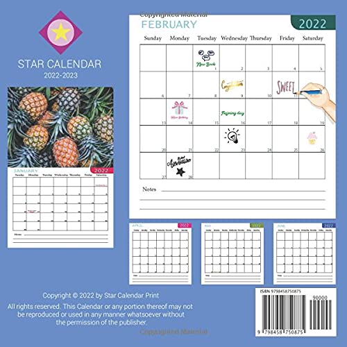 Calendrier 2023 Ananas Pineapples Calendar 2022: Official Ananas Calendar 2022, 16 Month Calendar  2022: Pineapple Calendar: 9798458750875: Amazon.com: Books