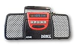 Refrigerator Sound Magnet Black Boom Box Acme