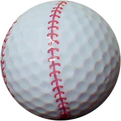 Custom Printed Baseball Golf Balls 12 Pack Upload Your Logo or Text