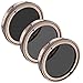 Neewer for DJI Phantom 4,Phantom 3 Professional and Advanced Filter Set Includes Multi-coated ND4/PL Filter,ND8/PL Filter,ND16/PL Filter with Filter Carrying Pouch,Not for DJI Phantom 3 Standard(Gold)