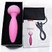 HAOBAIMEI Luxury Vibrator for Women[Big Sale Now]- Rechargeable Massager: Wireless &Waterproof Massager for Back/Neck/ Foot -Multi Speed Vibration– Mini Portable for Travel Gift-Whisper Quiet- Pink
