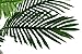 Artificial Palm Tree Decor for House and Office Realistic Faux Plant with Large Silk Leaves Stay Upright Without Pot,4.65 Feet,Green