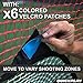 QuickPlay Soccer Goal Target Nets with 7 Scoring Zones – Practice Shooting & Goal Shots. Soccer Goal Frame not Included. (iv) 24x8'