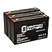 6v 7000 mAh UPS Battery for Lithonia ELB0607 - 3 Pack - Mighty Max Battery brand product