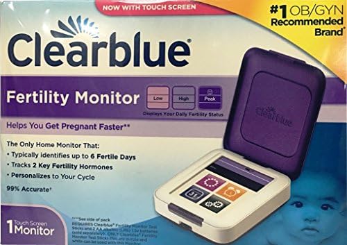 Clearblue Fertility Monitor, 1 Touch Screen Monitor, 2017 Verision, 1 Count