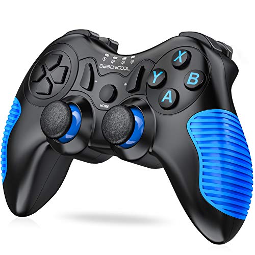 BEBONCOOL Wireless Controller for Nintendo Switch Remote Pro Controller Gamepads - Blue Anti-Skid