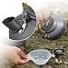 Liange outdoors Camping Cookware Nonstick Lightweight, Compact, Durable Pot Pan Bowls Hiking, Picnicthumb 3