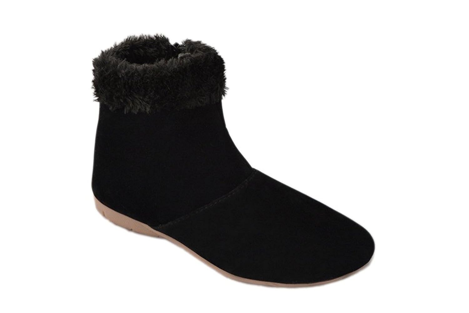 rgk's comfortable woman long black shoe (rgk- 51)