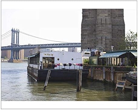 Amazon Com 10x8 Print Of The River Cafe At Fulton Ferry Landing Manhattan Bridge Beyond Brooklyn 3615365 Posters Prints