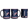 NFL Sculpted Coffee Mug, 15 Ounces, Houston Texans