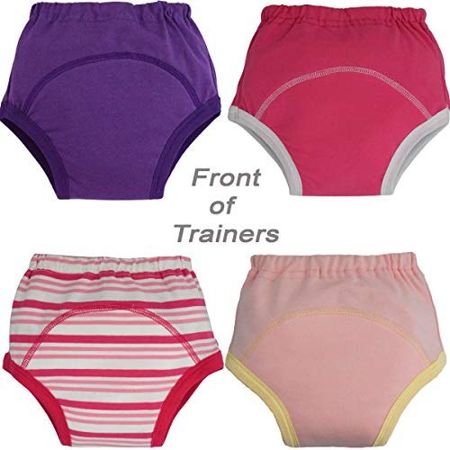 MOM & BAB Potty Training Pants/Underwear for Toddlers Free Wet Bag WaterResistant Liner