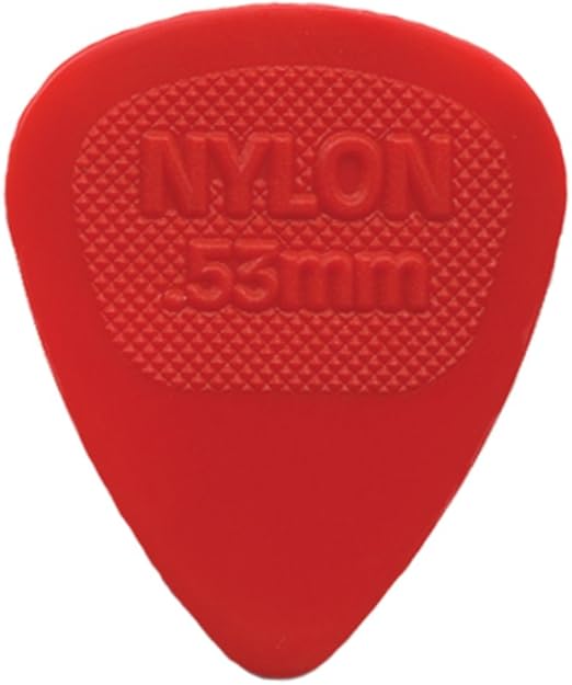 Jim Dunlop 443R.53 Guitar Picks, 0.53 mm, Red Amazon.co.uk Musical