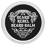 Beard Balm for Men, Beard Rebel by Liberty Premium Grooming Co. ※ Best Beard Butter For Men and Wax Softener Leave-In Conditioner for Men - Lotion, Groom, Soften, Shape & Style Your Beard