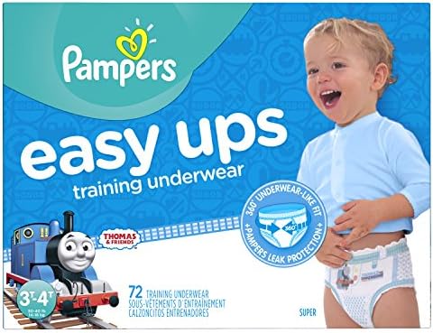pampers easy ups training underwear for boys
