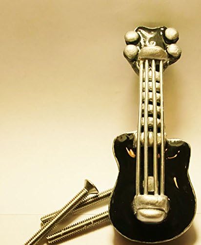 Bass GUITAR Knobs MusicTheme Decor Cabinet Drawer Knobs Pulls FREE SHIPPING