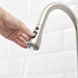 Heable 2 Function Kitchen Tap Spray Head Brushed Nickel G1/2 2 Settings view 5