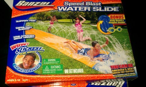 Banzai Speed Blast Water Slide
