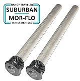 RV Water Heater Anode Rod - Magnesium Anode Rod 232767 Suburban Water Heaters Life - 9.25''Long & 3/4'' Thread - Long Lasting Tank Corrosion Protection