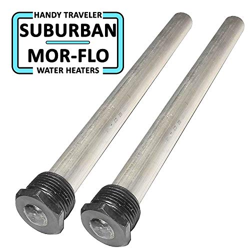 RV Water Heater Anode Rod - Magnesium Anode Rod 232767 Suburban Water Heaters Life - 9.25''Long & 3/4'' Thread - Long Lasting Tank Corrosion Protection