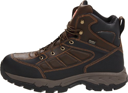 Irish Setter Men's Ely Waterproof 6" Aluminum Toe Work Boot,Brown,12 EE US