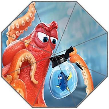 Foldable Umbrella Custom Personalized Cartoon Finding Dory-Octopus Rain Umbrella Parasol