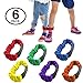 3 legged Race Bands - 6 Pack - Race Bands - Relay Race Games - Carnival Games - Birthday Games by Funny Party Hats