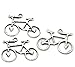 Housweety 30PCs Silver Tone Bike Bicycle Charm Pendants 31mmx23mm(1 2/8