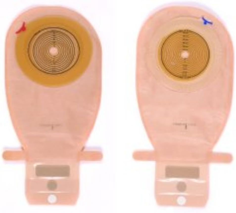 Colostomy Pouch Assura One-Piece System 11-1/2" 3/8 to 2-1/4" Drainable NonConvex, Trim To Fit (#15879, Sold Per Box)