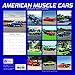 Ansonyi 2020 Wall Calendar - American Muscle Cars Calendar, 12 x 12 Inch Monthly View, 16-Month, Automobile Theme, Includes 180 Reminder Stickers