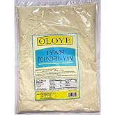 Iyan Pounded Yam Oloye (4lbs) - Authentic African Premium Quailty with Real Yam