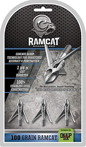 Ravin 100 Grain Steel Mechanical Broadheads, Pack Of 3