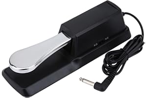 Keyboard Sustain Pedal, Electronic Keyboard Sustain Pedal Damper Footswitch for Digital Piano