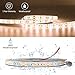 HitLights Weatherproof Warm White LED Light Strip, High Density 5050 - 16.4 Feet, 300 LEDs, 3000K, 218 Lumens per Foot. 12V DC