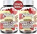 (2 Pack | 120 Gummies) Organic Apple Cider Vinegar Gummies with The Mother - Gummy Alternative to Apple Cider Vinegar Capsules, Pills, ACV Tablets