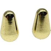 KAISH 2pcs Gold 5 Way Pickup Selector Switch Tip for USA Fender Strat &amp; Tele Guitars