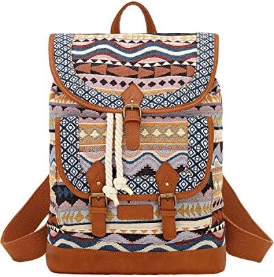 Bandana by American West Santa Fe Backpack, Multi-Color/ Tan