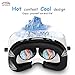 Motoraux® 3D Virtual Reality Glasses Innovative Designed VR Headset Fit for iOS Android & PC Phones Series Within 4.0-5.9 Inches