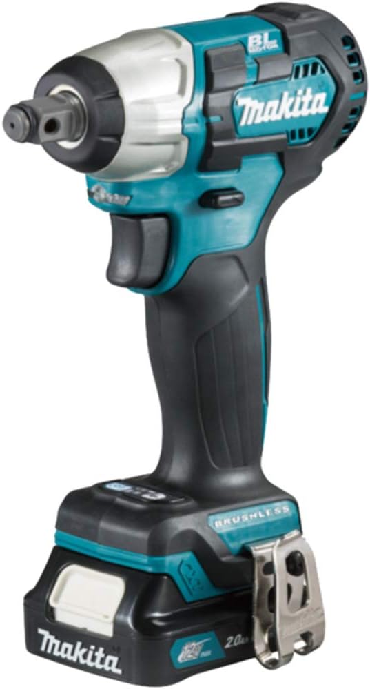 Makita TW161DSAJ 12V Max Li-Ion CXT Brushless Impact Wrench Complete with 2 x 2.0 Ah Li-Ion Batteries and Charger Supplied in A Carry Case