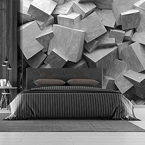 Wall Mural Black and White Industrial Buildings Removable Self-Adhesive Large Wallpaper - 66x96 inches