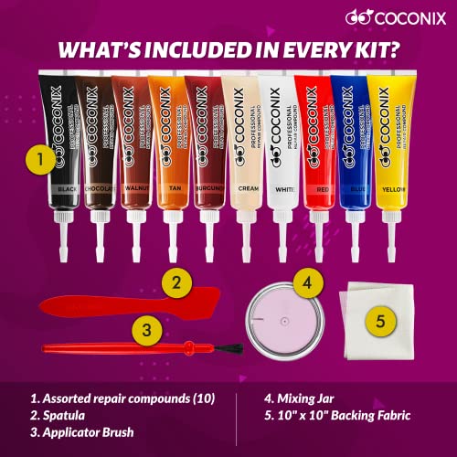 Coconix Vinyl and Leather Repair Kit Restorer of Your Furniture