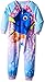 Disney Girls' Little Girls' Finding Dory Minky Footed Blanket Sleeper, Purple, 6