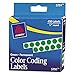 COLOR LABEL DOTS GREEN by AVERY MfrPartNo 05791