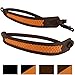 BronzeDog Genuine Leather Rifle Sling Braided Shotgun Strap Durable Hunting Shoulder Belt